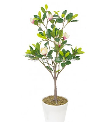 indoor Home garden decorative 250cm Height make artificial green live magnolia bonsai tree EXLYPZ06 0509