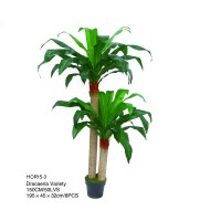 wholesale real touched feeling artificial dracaena plants potted silk dracaena fragrans plant indoor decor