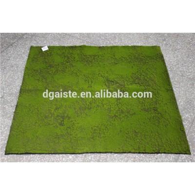 artificial flocking moss wall green moss carpet mat