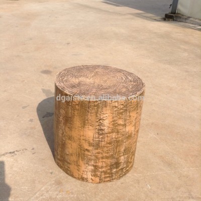 Home and outdoor garden table wedding christmas decoration 10cm to 500cm Height artificial with bark Tree Stumps E06 0119