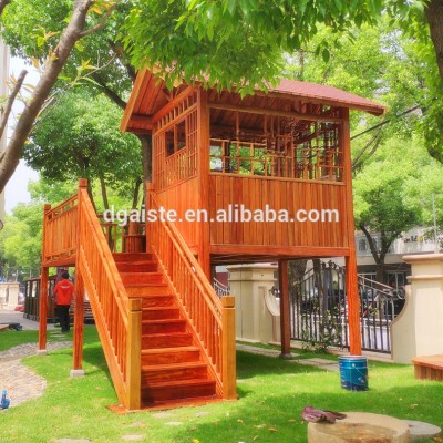 Wholesale Manufacturer Custom Luxury Outdoor Indoor Large Plastic cheap Artificial Wooden Prefab Tree House