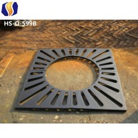 Customized high quality ductile iron metal tree grates for sale