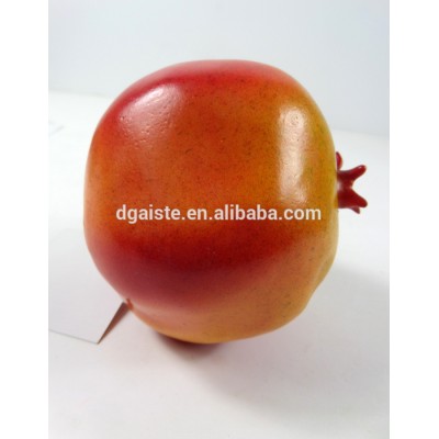 artificial plastic pomegranate for decoration fake fruit