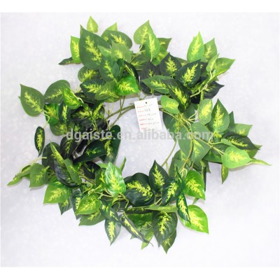 vertical garden wall hanging 240cm Long cheap make fake recycling plastic PE artificial plant EMX10 3010