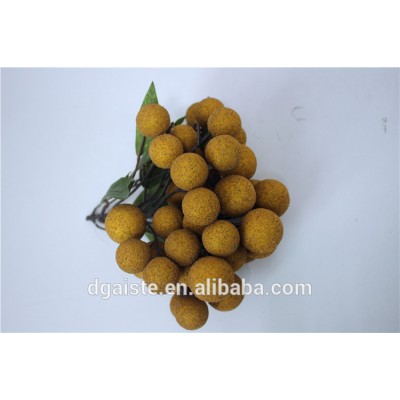 plastic fruit decoration artificial longan Chinese characteristic fruit